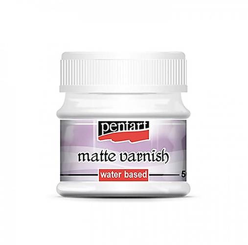 -50% matný lak, vodou riediteľný, Pentart (50 ml)