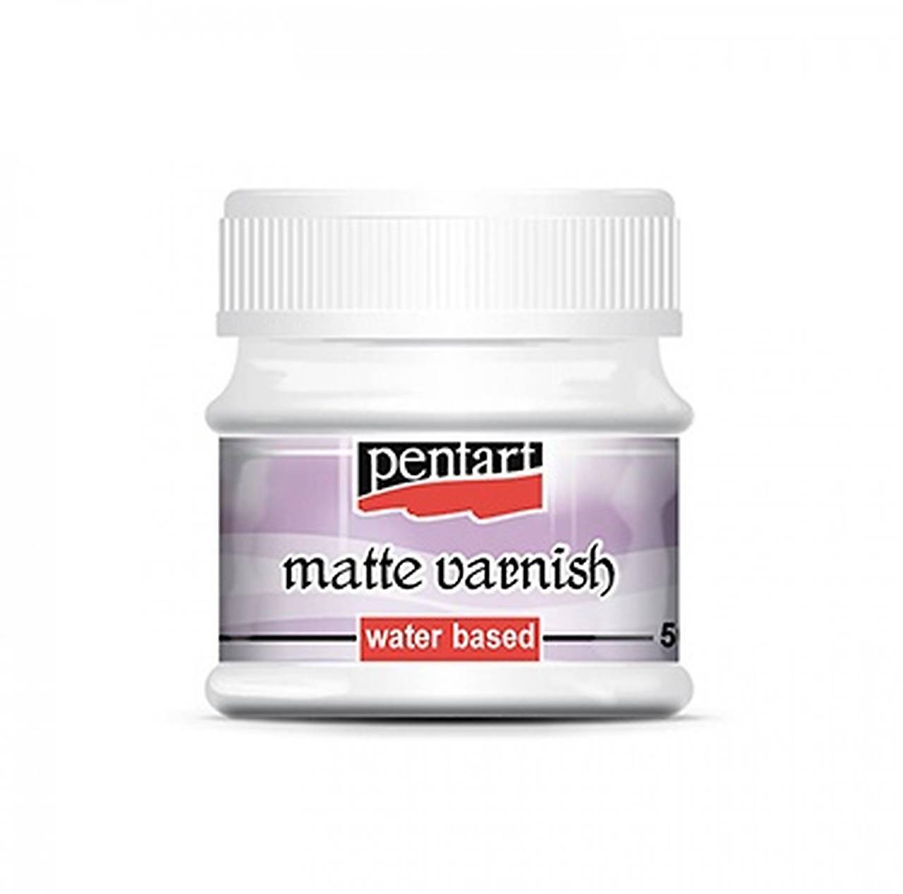 -50% matný lak, vodou riediteľný, Pentart (50 ml)