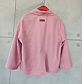Saká - Ľanové sako / overshirt FRANCI - 17729506_