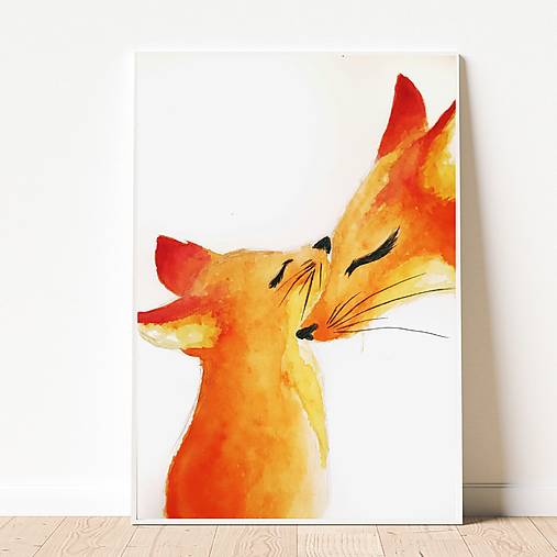 Obrazy - Plagát Líška, Líšky PDF - 17729344_