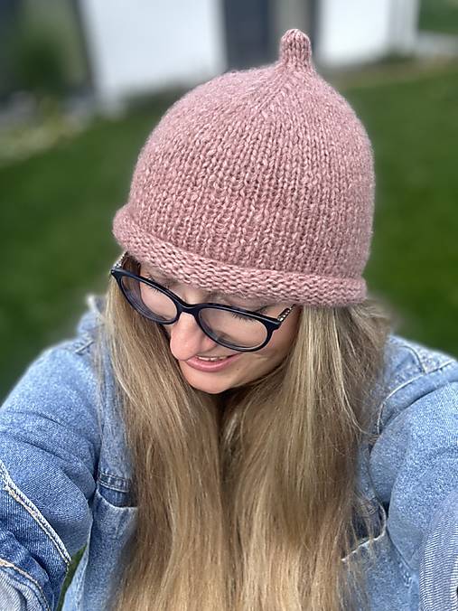 Čiapky, čelenky, klobúky - Novinka 2025 dámska čiapka (Fialová) - 17732387_