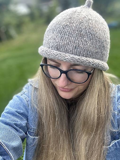 Čiapky, čelenky, klobúky - Novinka 2025 dámska čiapka (Béžová) - 17732406_