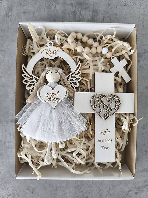 Dekorácie - Darček ku krstu - 17731581_