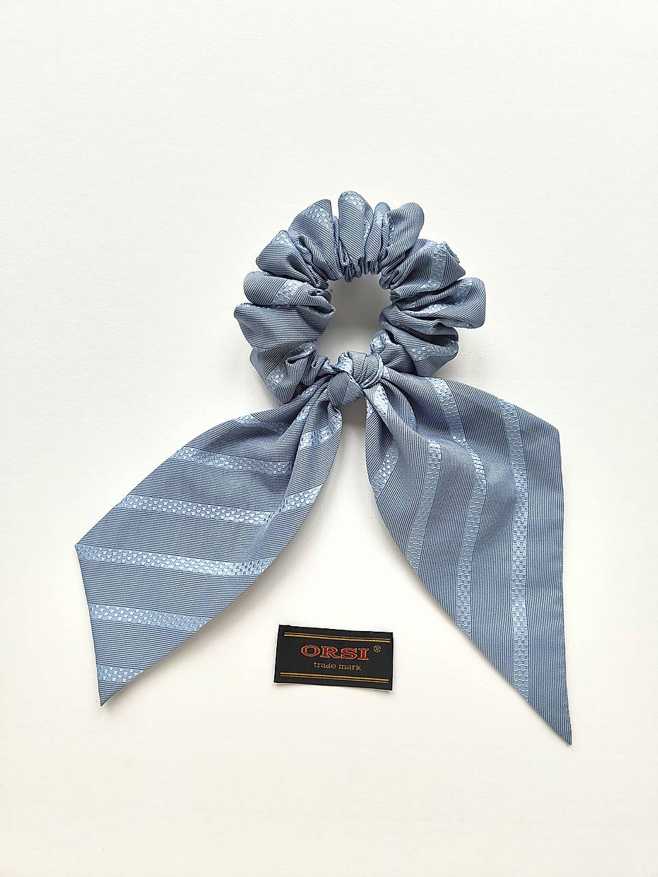 Maxi scrunchie asymetrická (Belasá)
