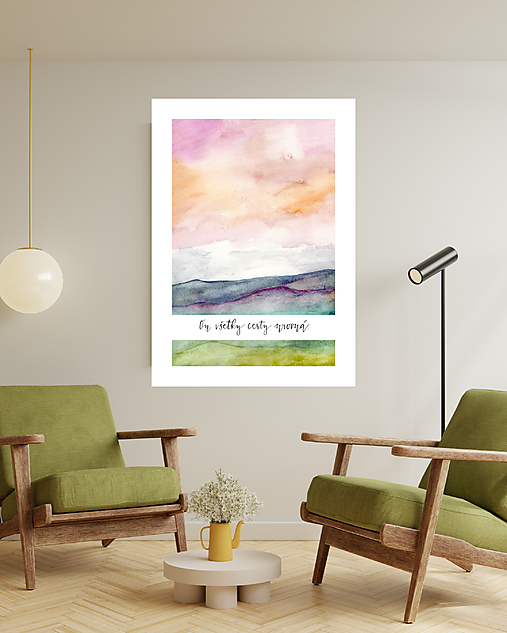 ON VŠETKY CESTY UROVNÁ - art print