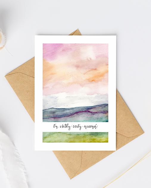 ON VŠETKY CESTY UROVNÁ - art print