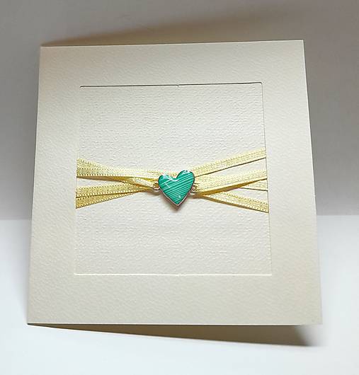 Papiernictvo - Blahoželanie ... so záložkou ... tyrkysové ♥ - 17733943_