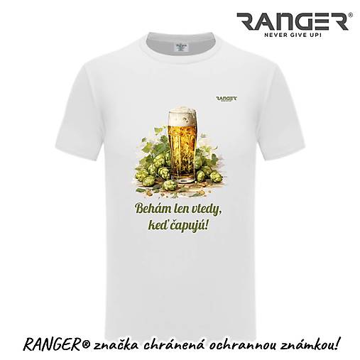 Topy, tričká, tielka - Tričko RANGER® - Pivo 02 - 17733079_