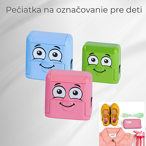 Pečiatka na označovanie – pre deti personalizovaná