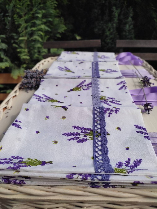 Úžitkový textil - Levanduľové vrecúška - Lavender - 17736822_