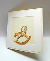  - Vianočná pohľadnica ... koník - 17735988_