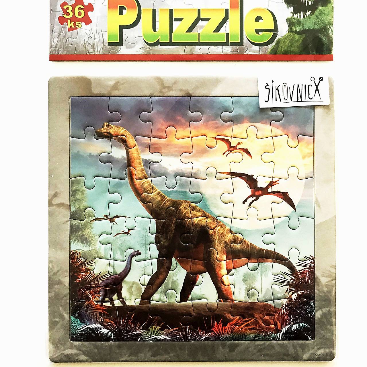 -50% puzzle dinosaurus, 36 dielov, pôvod. cena 3,90€
