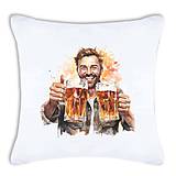 Úžitkový textil - Obliečka na vankúš - Pivo 01 - 17735124_