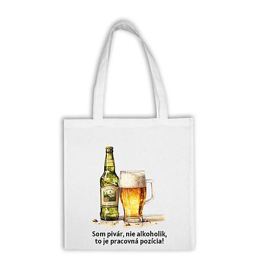 Iné tašky - Bavlnená taška - Pivo 03 - 17734653_