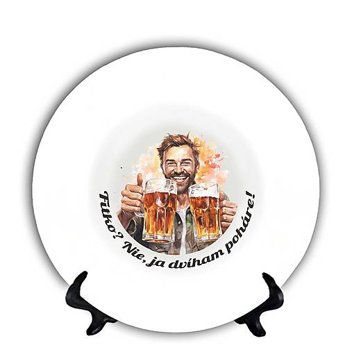 Nádoby - Tanier Pivo 01 - 17735921_