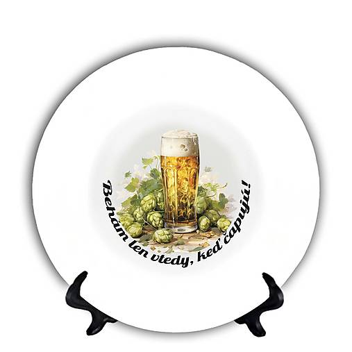 Nádoby - Tanier Pivo 02 - 17735923_