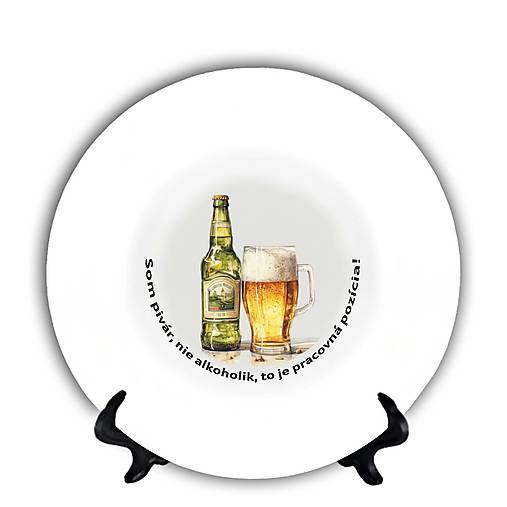 Nádoby - Tanier Pivo 03 - 17735926_
