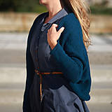 Svetre a kardigány - Svetr FLIA petrol - 17735515_