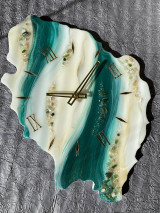 Hodiny - Hodiny z epoxidovej živice  (40*27 cm) - 17736933_