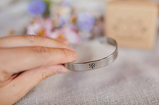 Náramky - Náramok štvorlístok - 17737004_