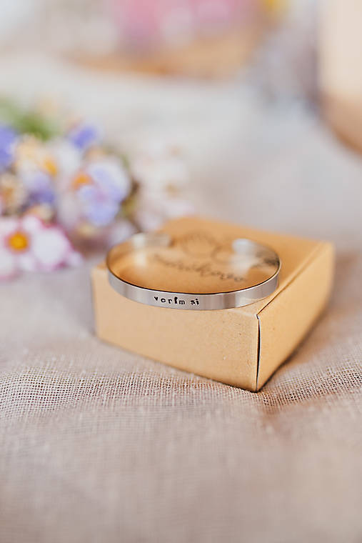 Náramky - Náramok Verím si - 17737022_