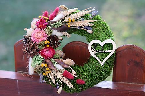 Dekorácie - Venček na dušičky - 17738070_