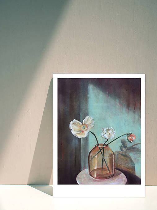 Grafika - In the light, they wait - umelecký print - 17738335_