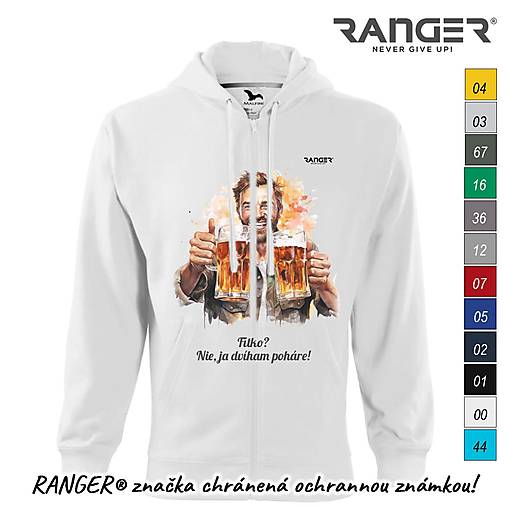 Mikiny - Mikina RANGER® - Pivo 01 - 17737555_