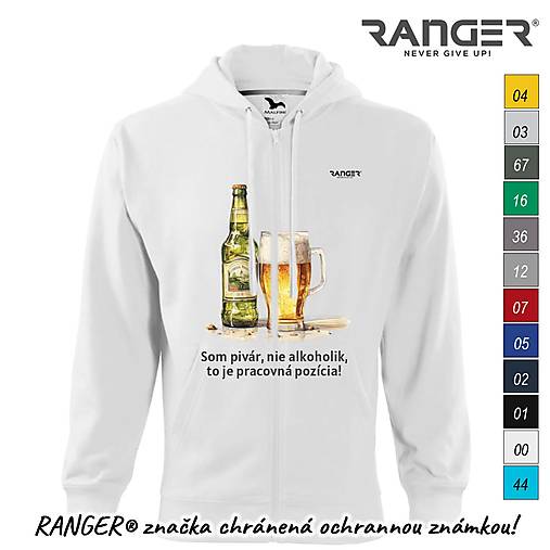 Mikiny - Mikina RANGER® - Pivo 03 - 17737596_