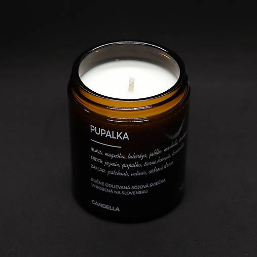 PUPALKA sójová sviečka