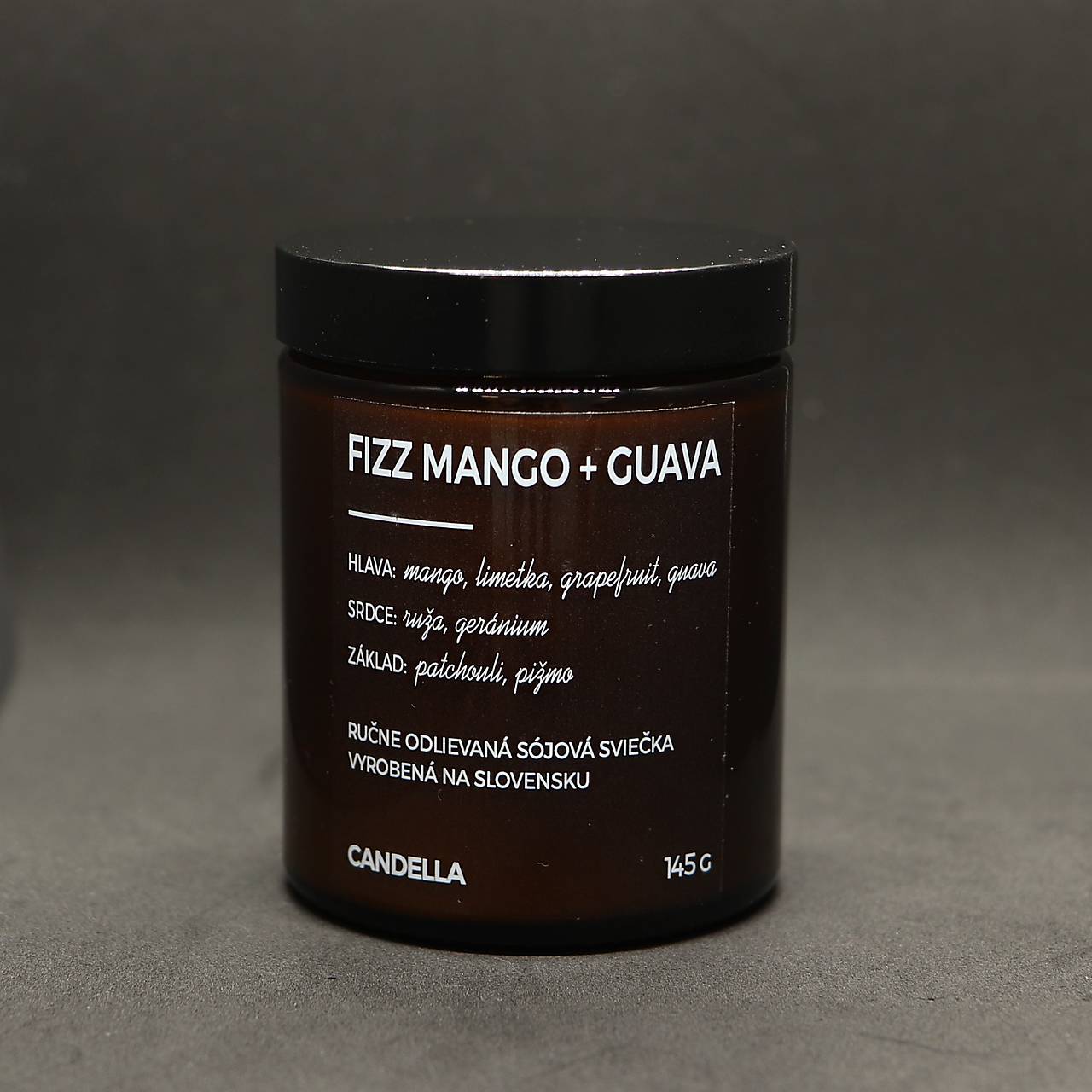 FIZZ MANGO + GUAVA sójová sviečka