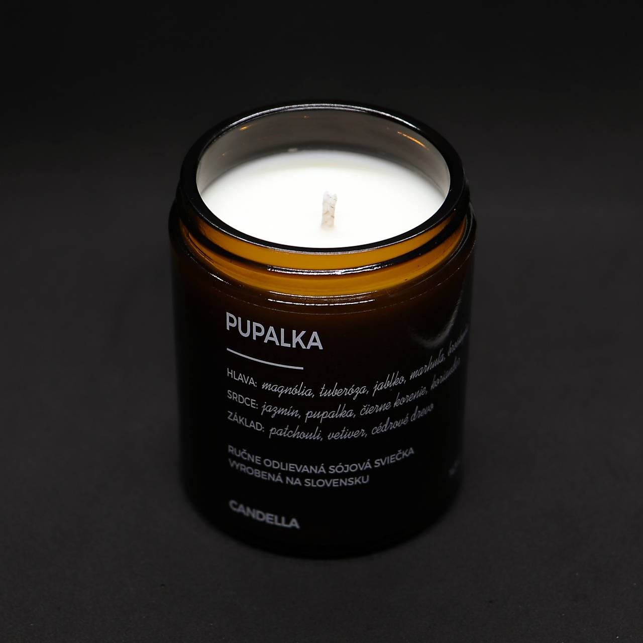 PUPALKA sójová sviečka