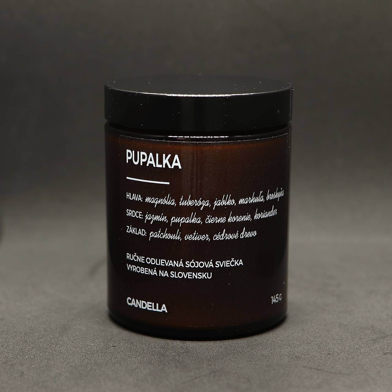 PUPALKA sójová sviečka