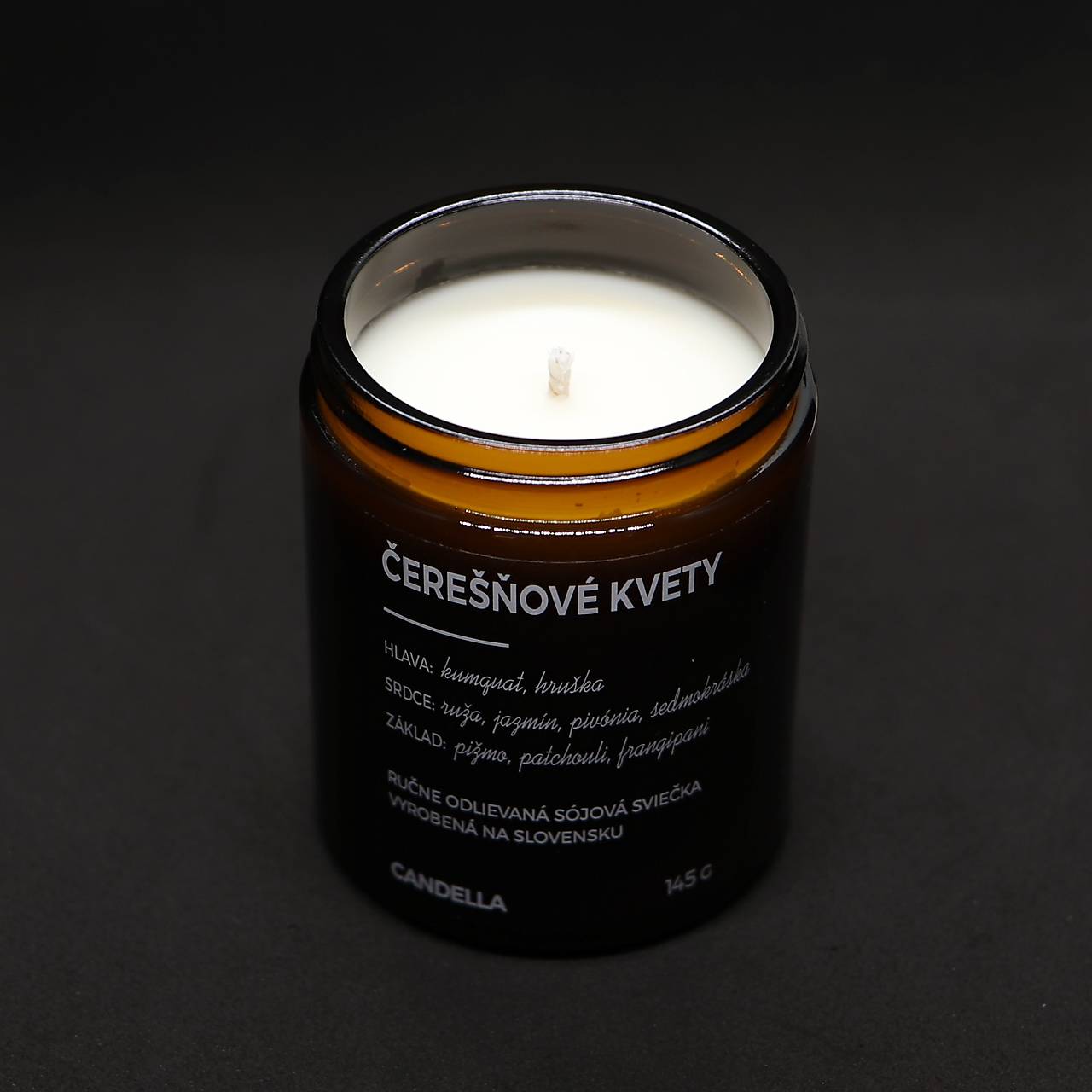 ČEREŠŇOVÉ KVETY sójová sviečka