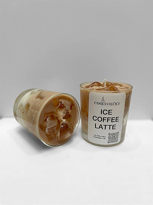 ICE Caffe Latte – ručne odlievaná sviečka