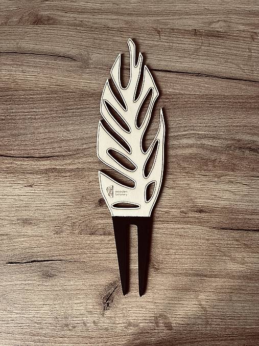 Dekorácie - Dizajnová opora na rastliny (Monstera) - 17742784_