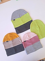 Detské čiapky - Merino čiapka 3F jar jeseň -50% - 17745999_