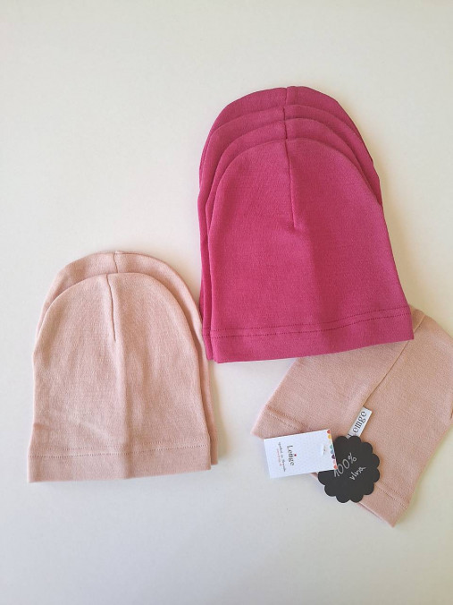 Detské čiapky - Merino čiapka jar jeseň -50% - 17745961_