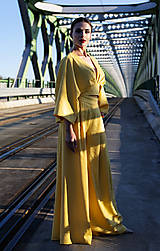 Nohavice - Ľanový komplet Rozlúčka s letom - 17747176_