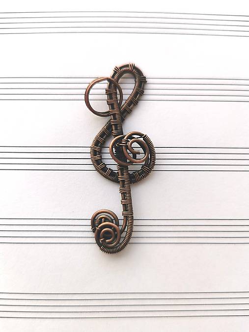 Náhrdelníky - Pre hudobníkov - 17747941_