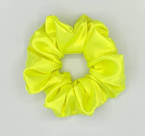 Ozdoby do vlasov - Saténová gumička reflexná L- klasik - 17746480_