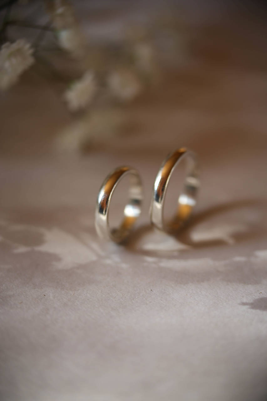 Obrúčky POLGULATÉ / KLASIK