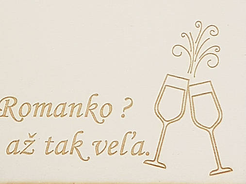 Drevená tabuľka - Čože je to 70-tka 20x24,5cm