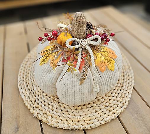 Dekorácie - Tekvica - 17749586_