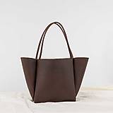 Kabelky - Kožená kabelka Roxane (crazy hnedá) - 17752670_