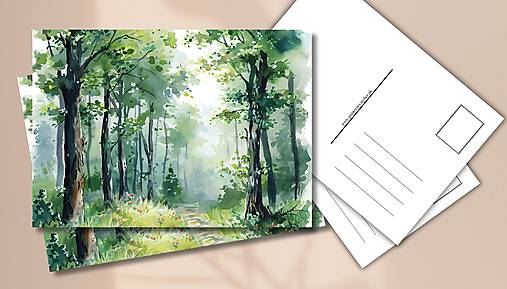 Papiernictvo - Pohľadnica "terapia tichom" - 17753046_