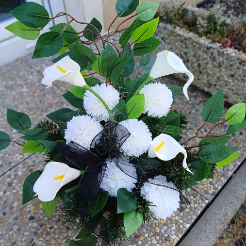 Dekorácie - Dušičkový aranžmán  - 17752341_