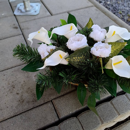 Dekorácie - Dušičkový aranžmán  - 17752375_