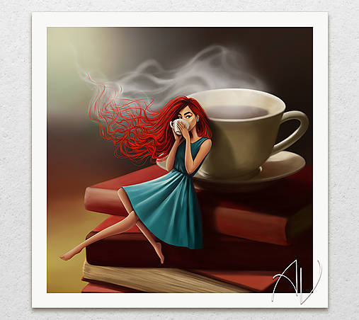 Obrazy - Silence // art print - 17756827_