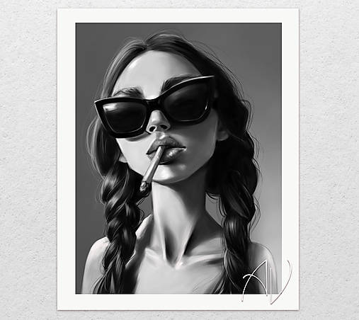 Obrazy - Eighteen // art print - 17756844_